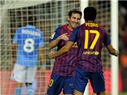 Bóng đá anh, ngoại hạng anh, lịch thi đấu euro 2012, Messi sắp bắt kịp kỷ lục thế giới của... Pedro
